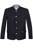 Stockerpoint Xaver Herren Trachtenjanker, Dunkelblau, 52