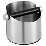 CIYODO Edelstahl Kaffeesatz Behälter Kaffee Klopfbehälter mit...