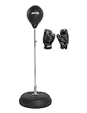 SPORTINATOR® Punchingball Boxstand Standbox-Trainer 3er-Set inkl. Boxbirne...