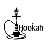 Wandaufkleber, Wasserpfeife, arabisch, Shisha, Zigarettendampf, Tabakrauch,...