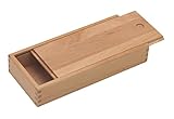 Paintersisters Stiftebox mit Schiebe-Deckel - Holzbox, Holzschachtel aus...