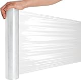 RAGO® Stretchfolie Transparent folie für möbel 150m Hand Stretchfolie...