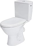 VBChome Stand- WC Toilette Keramik Komplett -Design- Set mit Spülkasten...