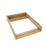 regalik Wickelaufsatz für Kullen von IKEA, Wickeltischaufsatz für 40 cm...