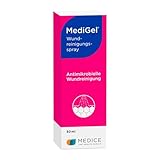 MediGel Wundreinigungsspray 50 ml entfernt sorgfältig Schmutz &...