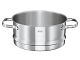 RÖSLE ELEGANCE Dämpfer Ø 20 cm, Edelstahl 18/10, Schüttrand,...