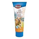 TRIXIE Hundeleckerli PREMIO Hunde-Leberwurst 110g - Premium Leckerlis für...