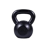 GORILLA SPORTS® Kettlebell - 2 bis 32 kg Gewichte, Einzeln/Set, Gusseisen,...