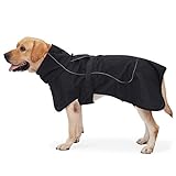 HEYWEAN Hundejacke Wasserdichter Hundemantel Reflektierende Jacke für...