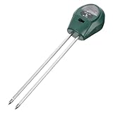 Supvox Bodentester für Garten Pflanzen mit Ph Wert Feuchtigkeits und...