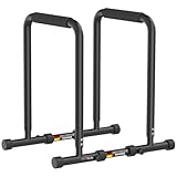 DH FitLife Dip Barren Bars | Dip Station | Kraftstation Fitnessgerät für...