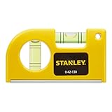 STANLEY Wasserwaage klein & magnetisch geeignet für Tasche -...