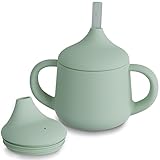 Moonkie 3 Stages Trainer Cup Trinklernbecher ab 6+ Monate | Silikon Kinder...