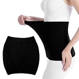 Leikedun Wärmegürtel aus Kaschmir, Hüftgürtel, warm, Schwarz,...