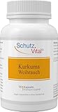 Kurkuma Weihrauch Kapseln – Vergleichssieger – je 600 mg Curcuma...