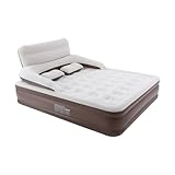 YOICUATGNA Luftmatratze Camping mit Rückenlehne, Aufblasbare Matratze,...