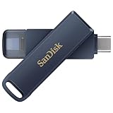 SanDisk Phone Drive 128 GB, Flash-Laufwerk 2-in-1, iPhone Speicher (Für...