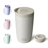 BOTTLE BOTTLE Thermobecher 350ml für Kaffee oder Tee, auslaufsicher und...