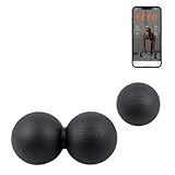 Myofasziales Therapie-Set (2-teilig) | Faszienrolle & Silikon Massageball...