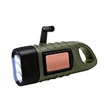 ONGNIUU Taschenlampe Kurbel Notfall, Dynamo Taschenlampe,...