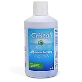 Cristal Effektiver Algenschutz 1 Liter Algenmittel flüssig Algenvernichter...