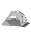Jack Wolfskin Beach Shelter III, windfeste Strandmuschel mit UV...