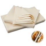 Bäckerleinen Leinentuch Brot Backen 75 X 45cm 3 Stück Natur Bäckerleinen...