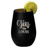 4you Design Gin Tonic Glas mit Personalisierung Name Gin für… –...