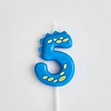 Zahlen Geburtstagskerzen, 7cm Dinosaurier Kerzen Geburtstagskuchenkerzen...