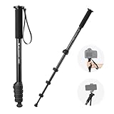 K&F Concept MS16 Einbeinstativ, 63 Zoll Monopod,Stabiles...