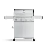 BURNHARD 4-Brenner Gasgrill Big FRED Basic Series 3 inkl....