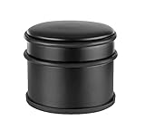 DESIGN Türstopper Schwarz Matt -1,2 kg Massiv - Premium Türstopper Boden...