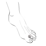 Berkemann Unisex Hammerzehenschutz-Pflaster Schuhpads, Grau (Grau), Unisize...