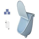 Wasserloses Urinal für Männer, Wandmontiertes Kunststoffdesign mit...