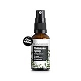 Melatonin Spray Kirsche – 0,5 mg Melatonin pro Tagesdosis – Zuckerfrei...