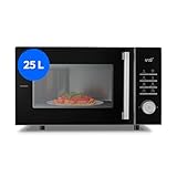 MEDION Mikrowelle mit Grill und Heißluftfritteusenfunktion (25 Liter, 900...