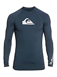 Quiksilver - All Time Rashguard Surf Tee für Männer - Navy Blazer -...