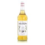 Monin Sirup Vanille (1 x 1,0l) - für Kaffee,Cocktails und Desserts -...