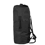 Dominator Taktisch Seesack Duffle Bag 100L Sailor Round Tactical (Schwarz)