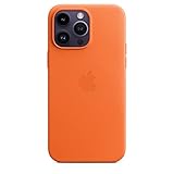 Apple iPhone 14 Pro Max Leder Case mit MagSafe - Orange...