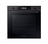 SAMSUNG Einbau-Backofen NV7B4455UAB 60 cm 76 l Doppelgarer Grill Dampf Wifi...