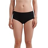 Dilling Merino Slip für Damen - Bio Unterwäsche aus Merinowolle Schwarz...