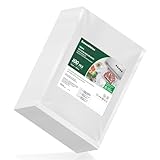 Bonsenkitchen Vakuumierbeutel 15x25cm, 100 Beutel Profi-Folienbeutel für...