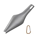baabeash Campingschaufel, Mini-Schaufel aus Titan, leichte Ausrüstung für...