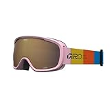 Giro Buster Kids Schneebrille Rosa Blöcke - Bernstein Rose