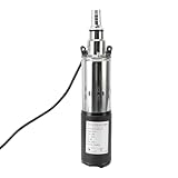 SEAFRONT 12-V-Tiefbrunnenpumpe, Solar-Tauchbrunnenpumpe, 30 M Hub, NPT, 3/4...