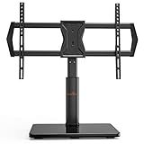 Perlegear TV Standfuss TV Ständer Schwenkbar für 37-65/70 Zoll Flach &...