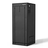 Aygrochy Growzelt 60x60x160cm, Indoor Grow Tent mit Reflektierende Mylar...