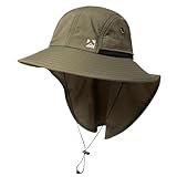 TOP-EX XL/XXL Wasserdicht Sonnenhut Herren Breite Krempe Sonnenschutz...