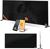 KESSER® Infrarotheizung 600W Glaskonvektor Glasheizung Energiesparend 2in1...